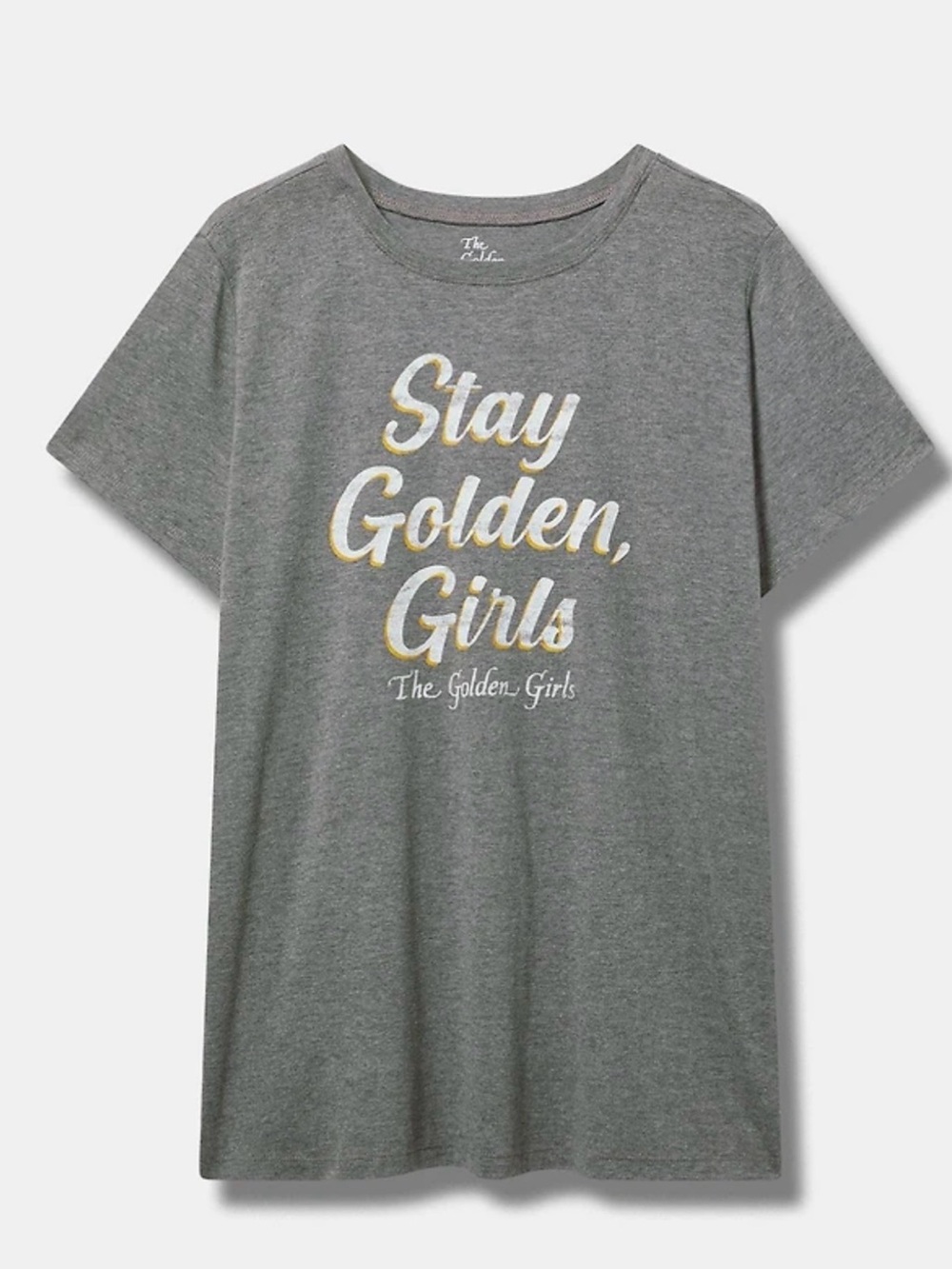 Torrid Stay Golden Girls Gray Graphic Tee in 2X NWT